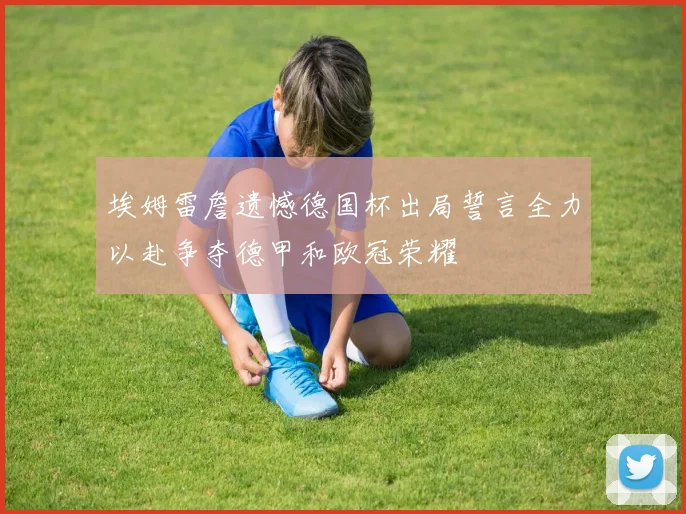 埃姆雷詹遗憾德国杯出局誓言全力以赴争夺德甲和欧冠荣耀